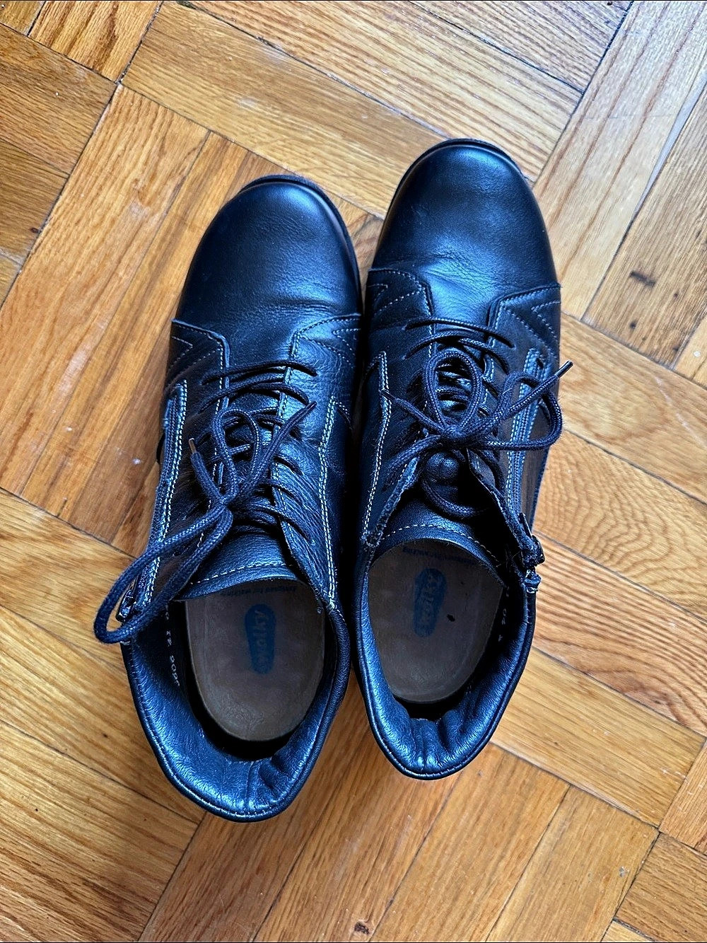 Wolky Why water-resistant sneaker leather high-top zipper 41 10 10.5